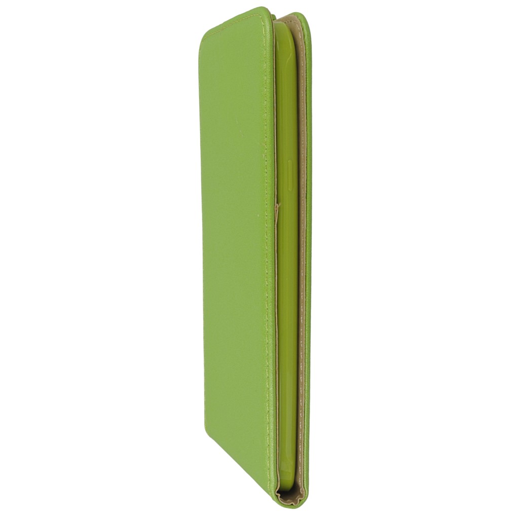 Pokrowiec z klapk na magnes Prestige Slim Flexi zielony SAMSUNG Galaxy A8 / 6