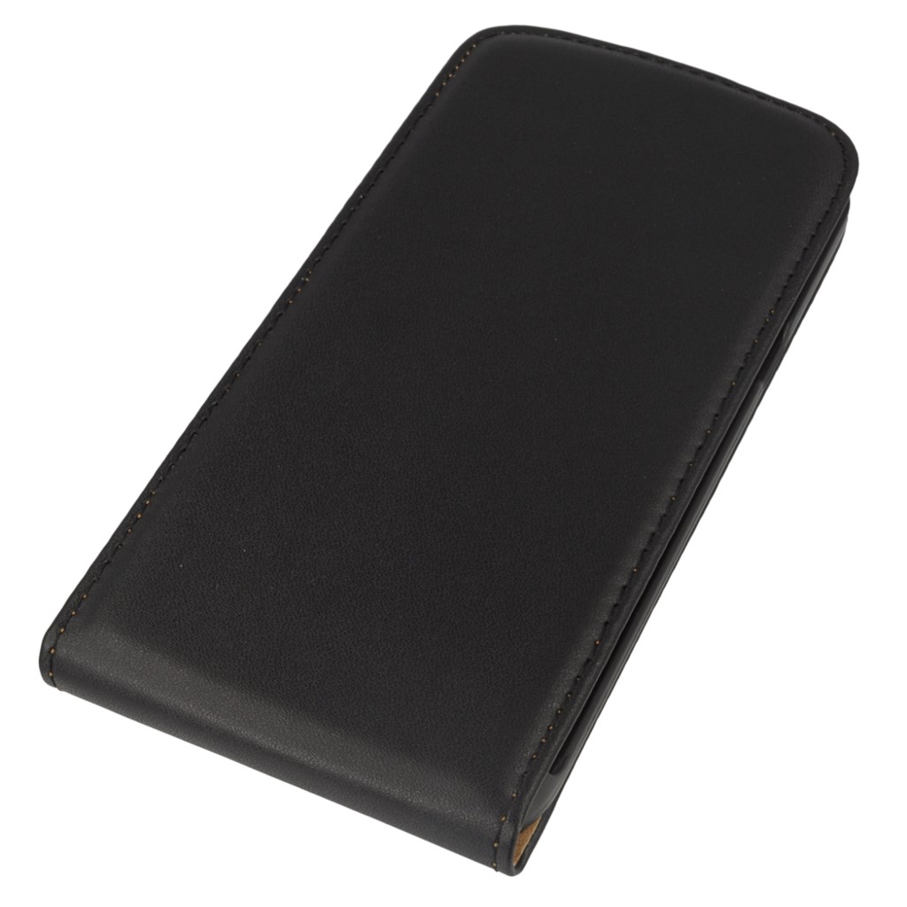 Pokrowiec z klapk na magnes Prestige Slim  czarny SAMSUNG Galaxy A8 / 3