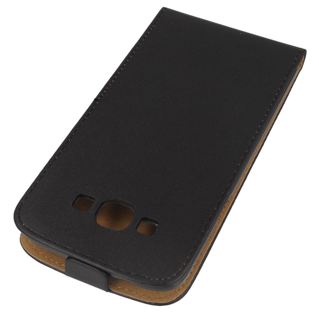 Pokrowiec z klapk na magnes Prestige Slim  czarny SAMSUNG Galaxy A8 / 4