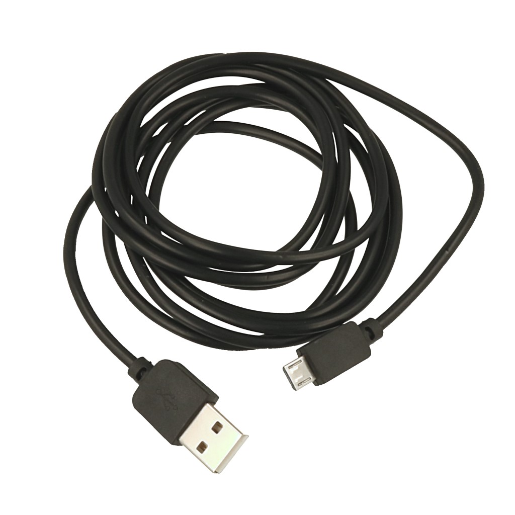 Kabel USB Fast Charge 3.1A 2m microUSB czarny ALCATEL 3L