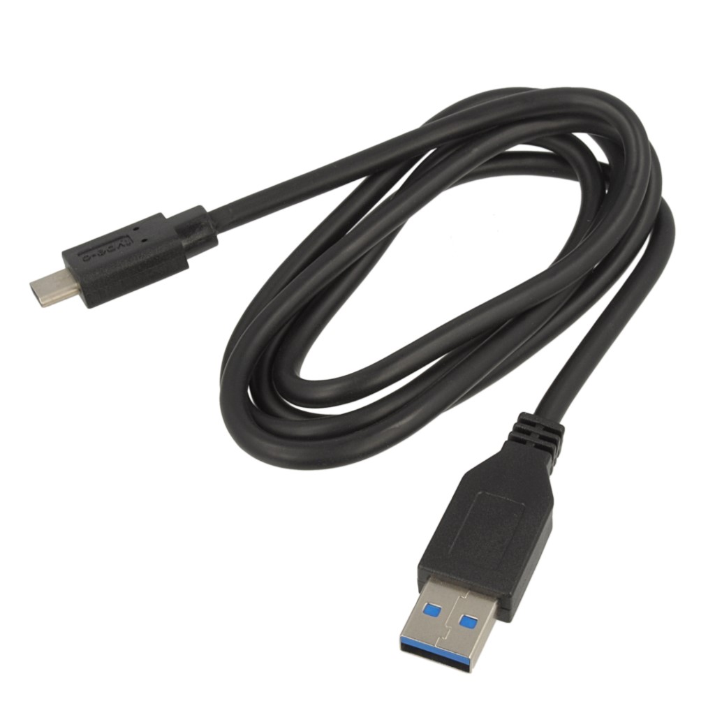Kabel USB 1m Typ-C czarny LG V30 / 2