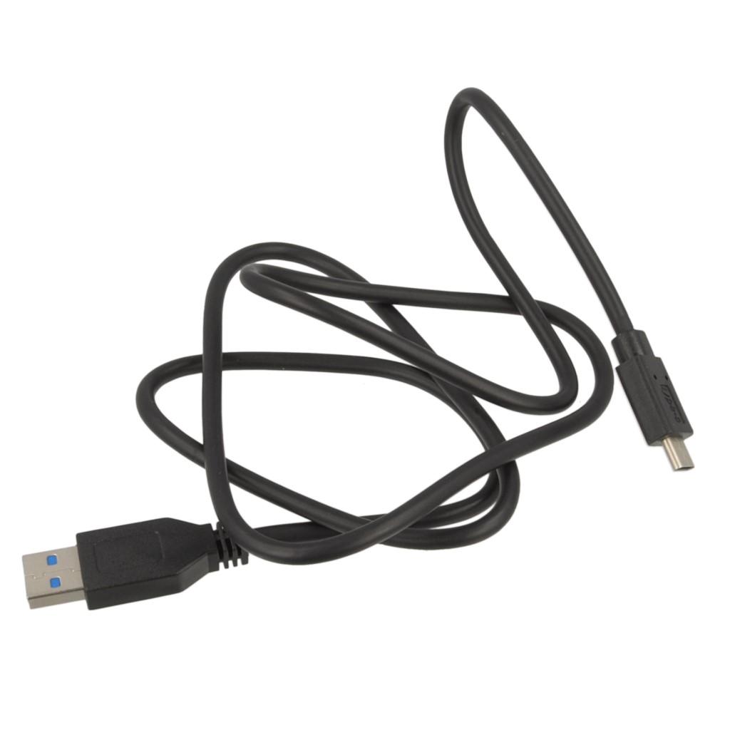 Kabel USB 1m Typ-C czarny LG K61 / 5
