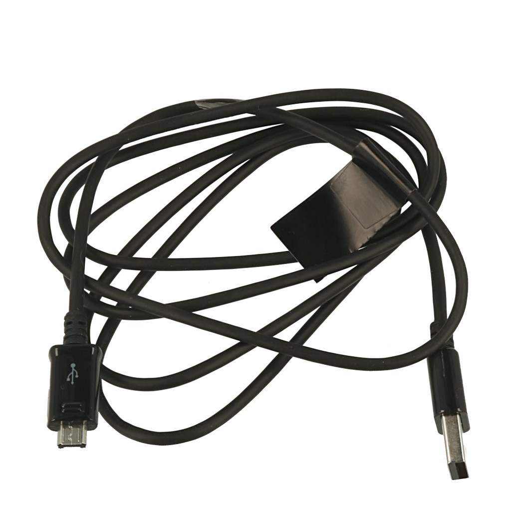 Kabel USB oryginalny ECB-DU4EBE 1.5m microUSB czarny ALCATEL ONE TOUCH Idol Ultra / 4