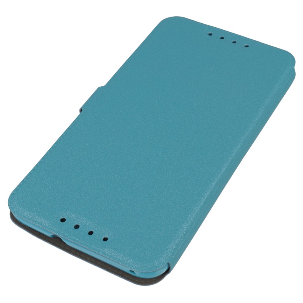 Pokrowiec etui Flexi Book niebieskie HTC Desire 620 / 2