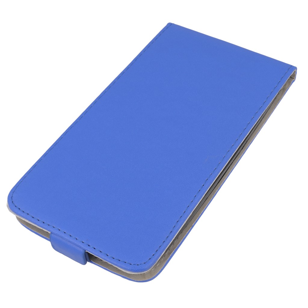 Pokrowiec z klapk na magnes Prestige Slim Flexi niebieski LG G4 Stylus / 2