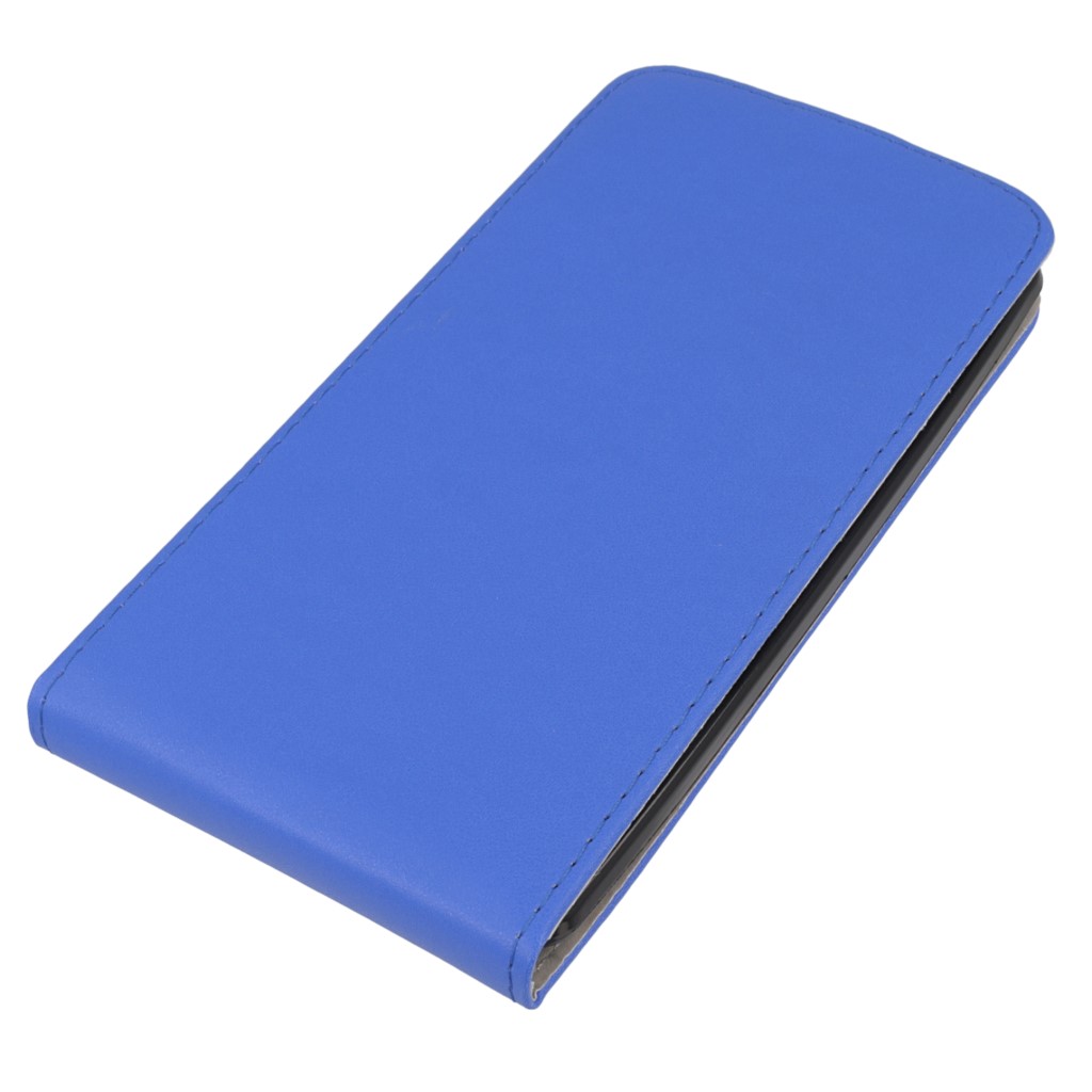 Pokrowiec z klapk na magnes Prestige Slim Flexi niebieski LG G4 Stylus / 3