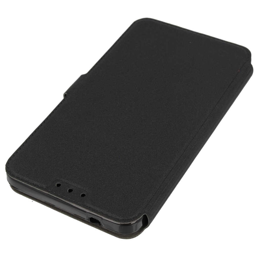 Pokrowiec etui Flexi Book czarne Microsoft Lumia 540 Dual SIM / 3