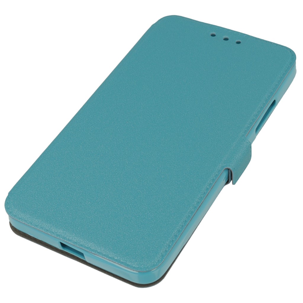 Pokrowiec etui Flexi Book niebieskie Microsoft Lumia 540 Dual SIM / 2