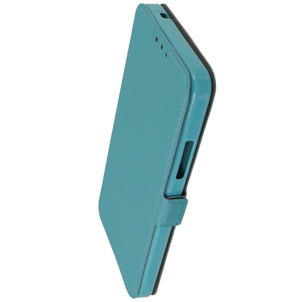 Pokrowiec etui Flexi Book niebieskie Microsoft Lumia 540 Dual SIM / 6