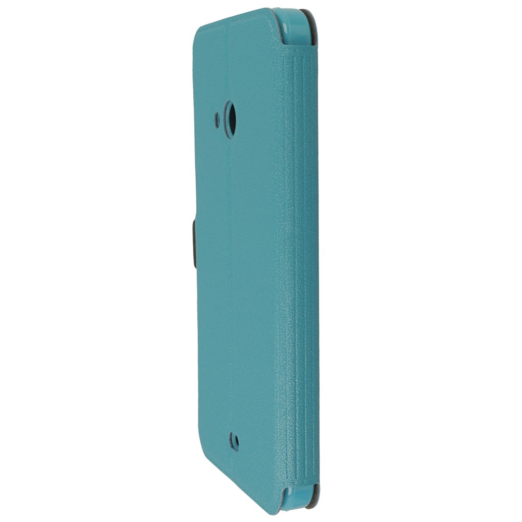 Pokrowiec etui Flexi Book niebieskie Microsoft Lumia 540 Dual SIM / 7