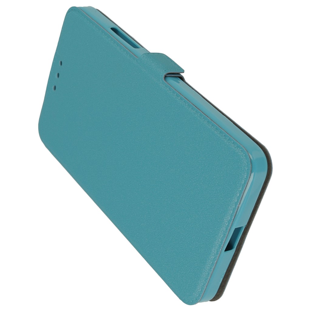 Pokrowiec etui Flexi Book niebieskie Microsoft Lumia 540 Dual SIM / 9