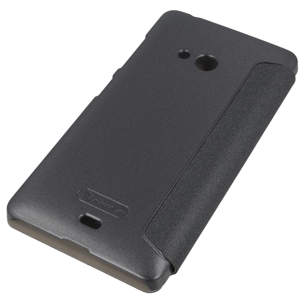 Pokrowiec etui NILLKIN SPARKLE czarne Microsoft Lumia 540 Dual SIM / 3