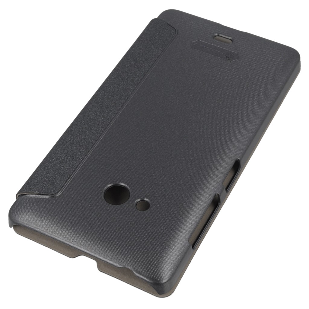Pokrowiec etui NILLKIN SPARKLE czarne Microsoft Lumia 540 Dual SIM / 4