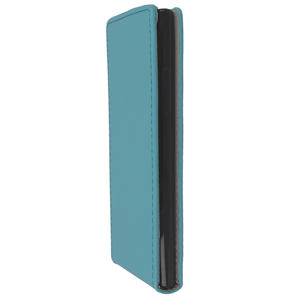 Pokrowiec z klapk na magnes Prestige Slim Flexi jasny niebieski NOKIA Lumia 735 / 7