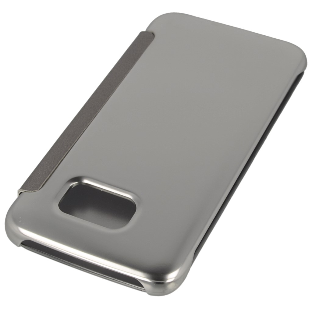 Pokrowiec etui FlipCover mirror srebrne Xiaomi Redmi Note 3 Pro / 4