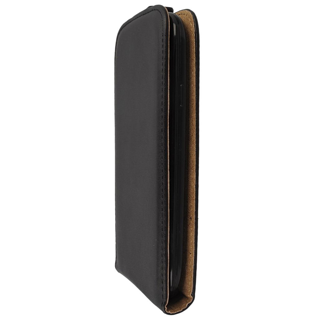 Pokrowiec z klapk na magnes Prestige Slim Flexi czarny SAMSUNG GT-i9000 Galaxy S / 6