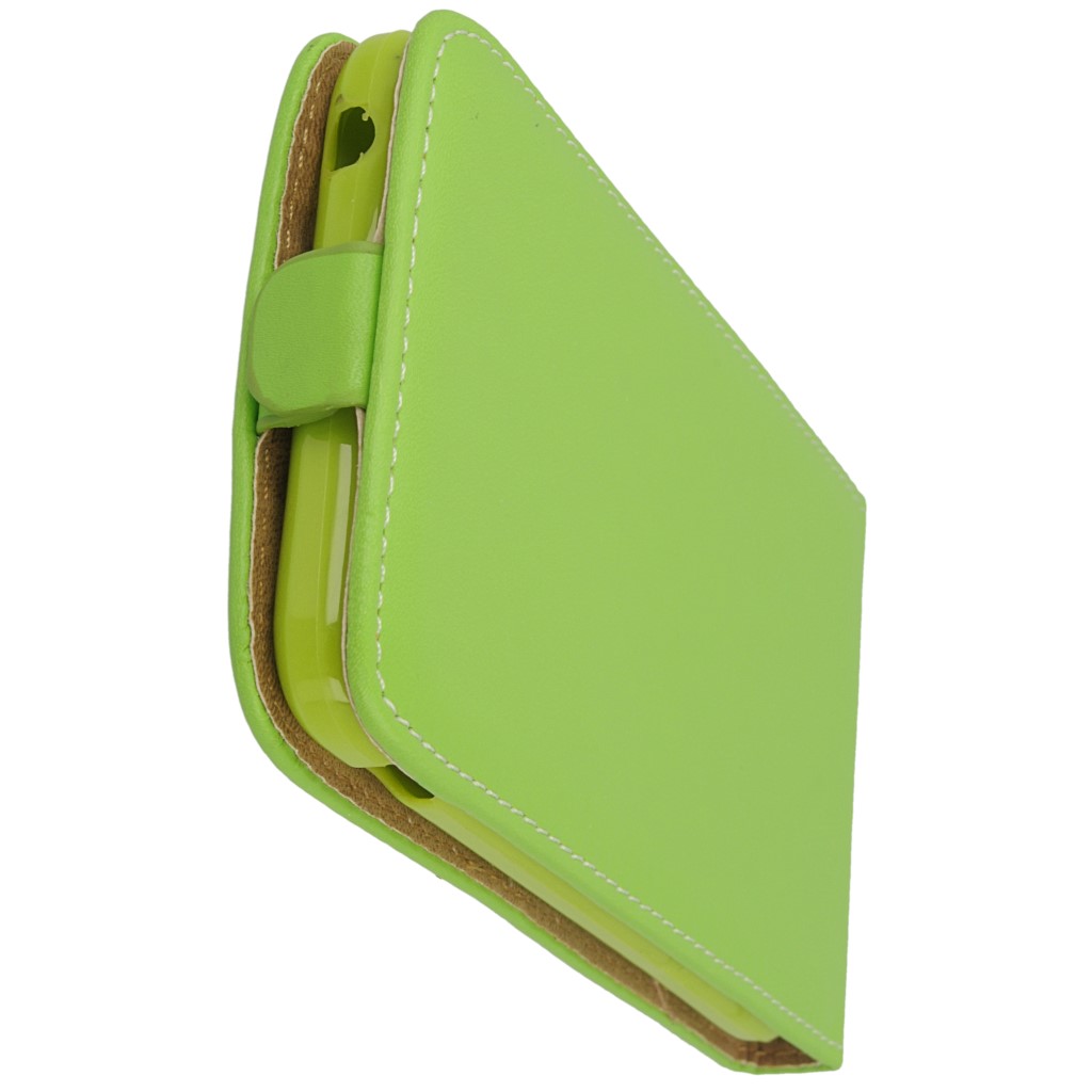 Pokrowiec z klapk na magnes Prestige Slim Flexi zielony SONY Xperia E4 / 5