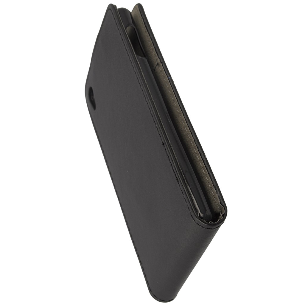 Pokrowiec z klapk na magnes Prestige Slim Flexi czarny SONY Xperia Z4 / 6