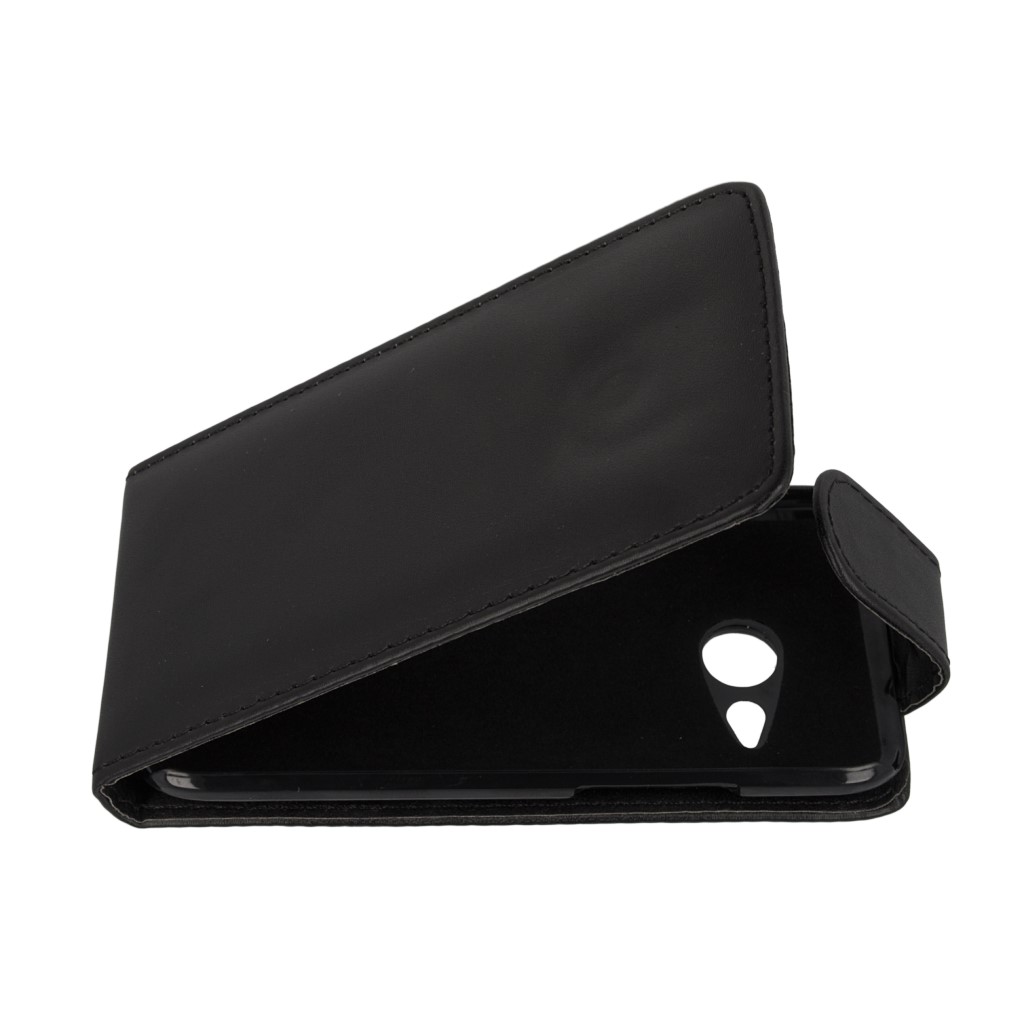 Pokrowiec z klapk na magnes Prestige czarny HTC One mini 2 / 9