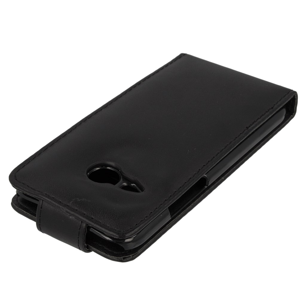 Pokrowiec z klapk na magnes Prestige czarny HTC One mini 2 / 4