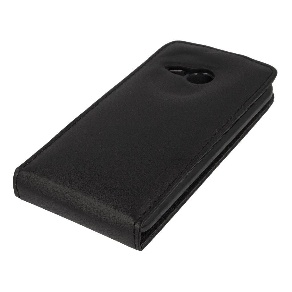Pokrowiec z klapk na magnes Prestige czarny HTC One mini 2 / 5