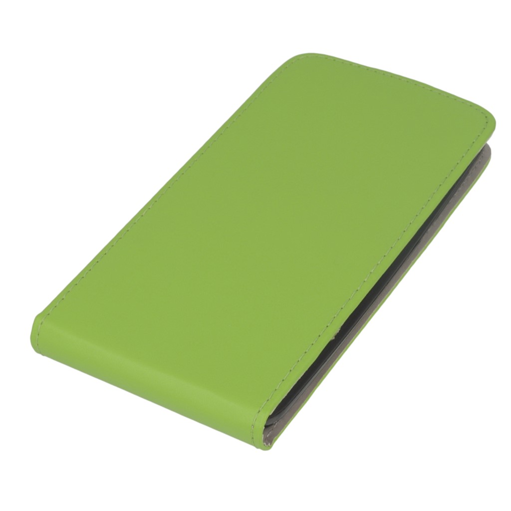 Pokrowiec z klapk na magnes Prestige Slim Flexi zielony HTC Desire 620 / 2