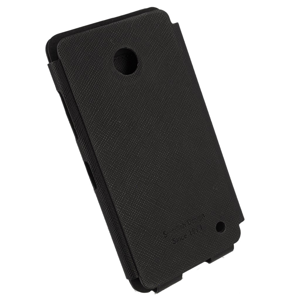Pokrowiec etui KRUSELL FlipCover Malmo Black NOKIA Lumia 635 / 6
