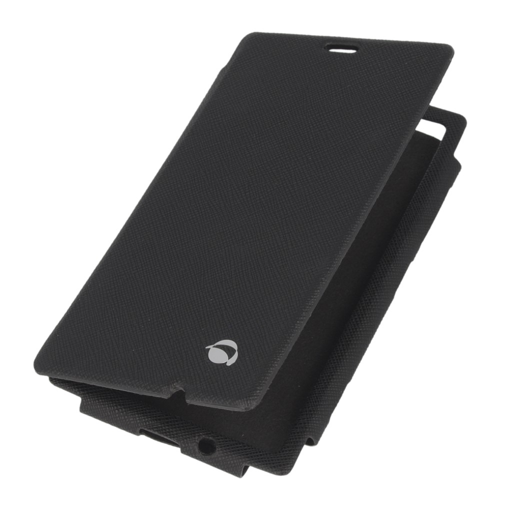 Pokrowiec etui KRUSELL FlipCover Malmo Black NOKIA Lumia 520