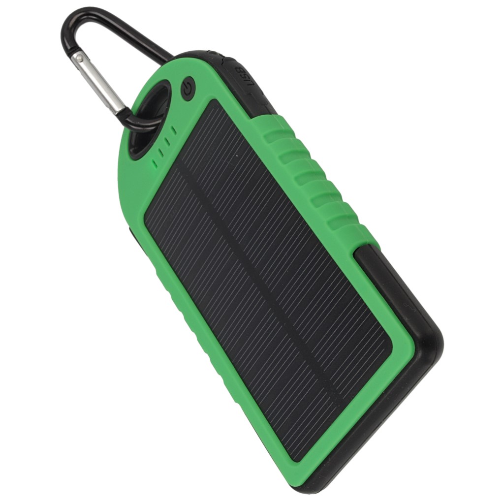 Power bank solarny Setty 5000mAh zielony LG H340N Leon 4G LTE / 6