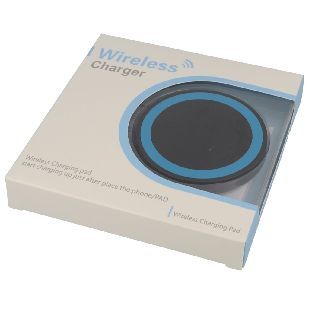 adowarka sieciowa indukcyjna QI Typ 01 czarno-niebieska Realme GT Neo 3T / 5