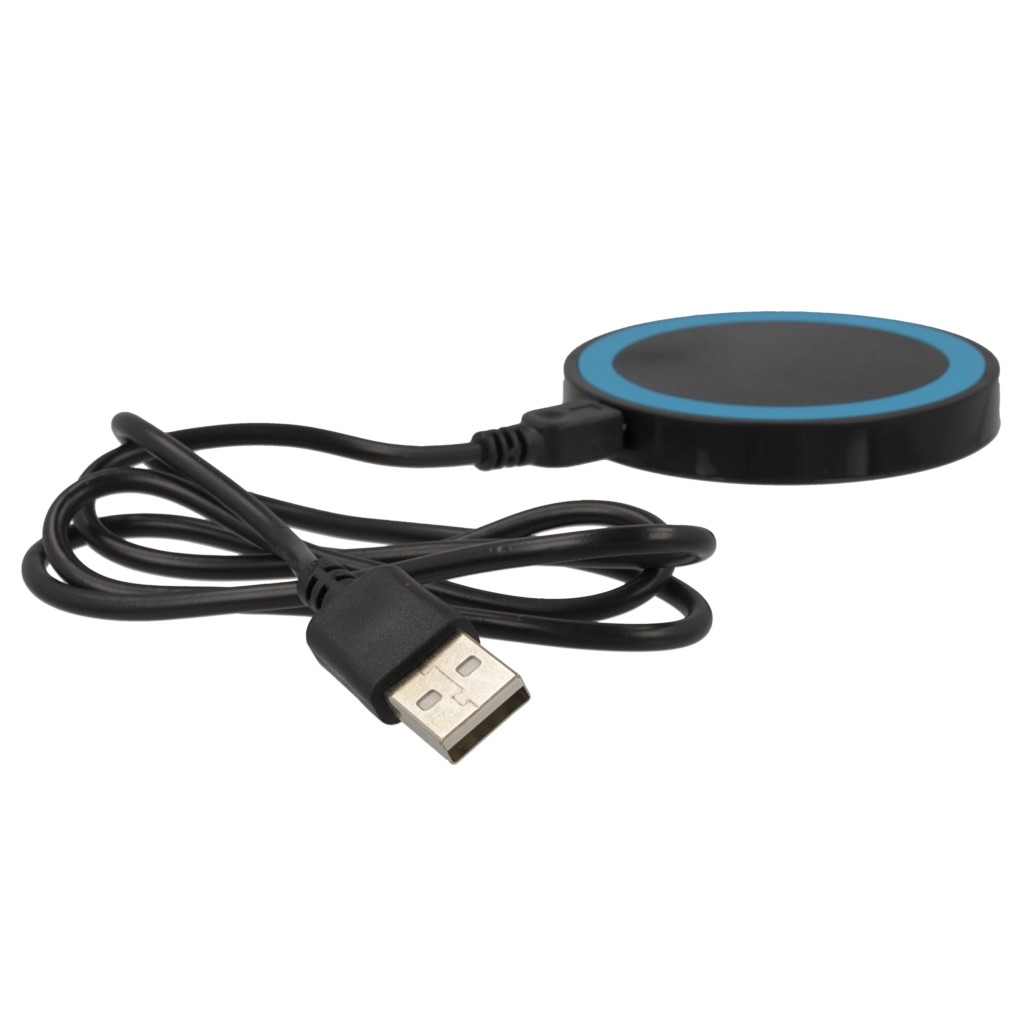 adowarka sieciowa indukcyjna QI Typ 01 czarno-niebieska Microsoft Lumia 535 Dual SIM / 4