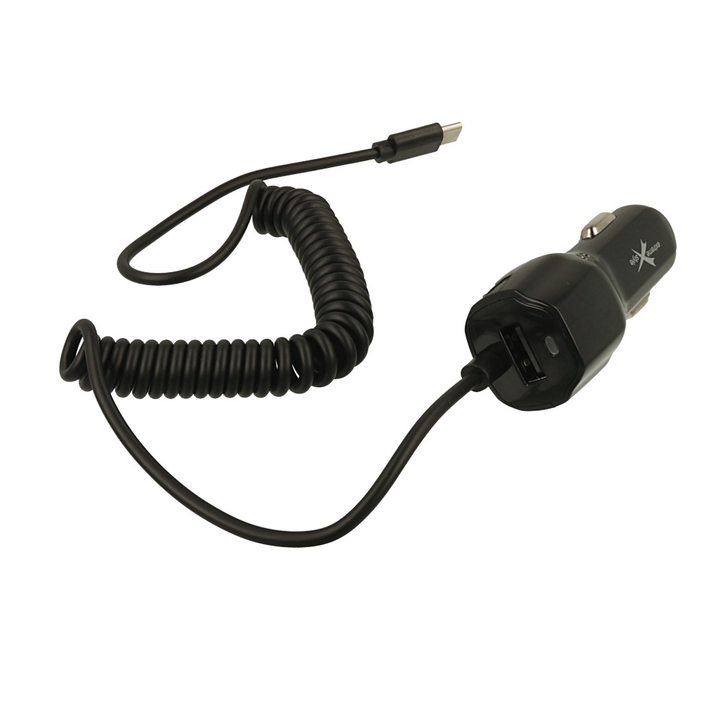 adowarka samochodowa eXtreme Ampere USB typ-C ACCCU31 czarna T-Mobile T Phone 5G / 6