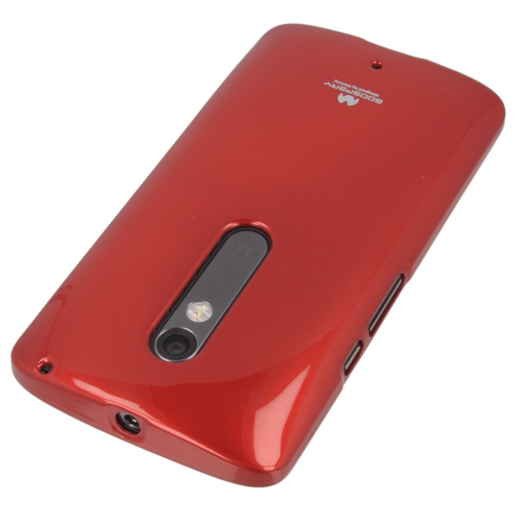 Pokrowiec etui silikonowe Mercury JELLY CASE czerwone MOTOROLA Moto X Play / 2