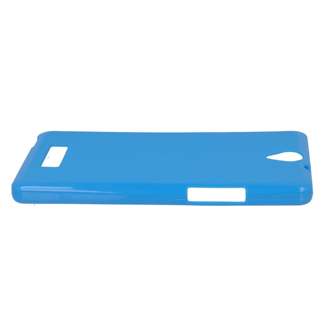 Pokrowiec oryginalne silikonowe etui BACK CASE niebieskie myPhone Cube / 5
