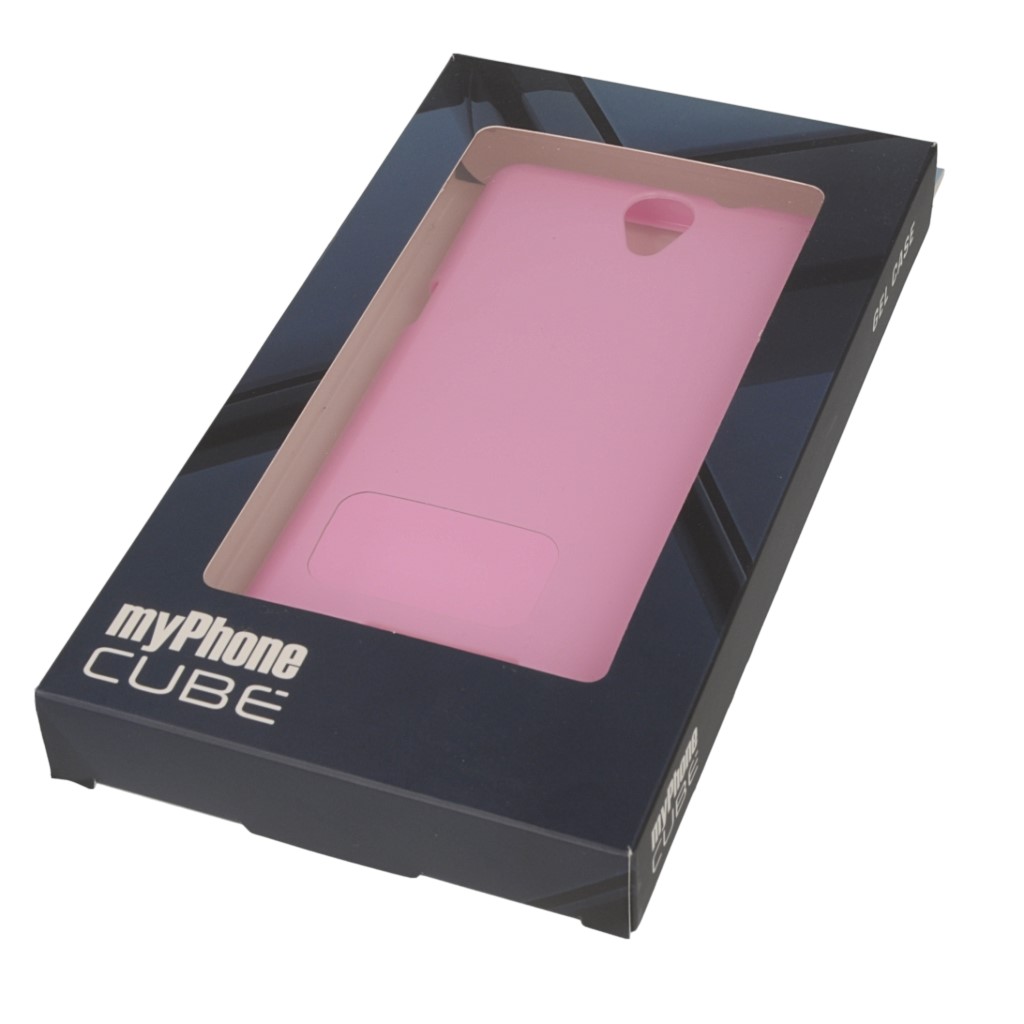 Pokrowiec oryginalne silikonowe etui BACK CASE rowe myPhone Cube / 11