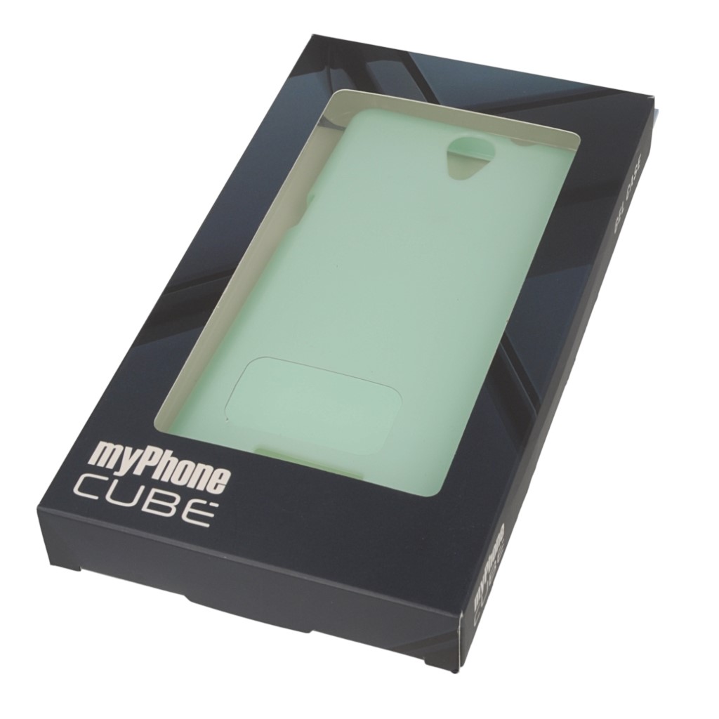 Pokrowiec oryginalne silikonowe etui BACK CASE mitowe myPhone Cube / 11