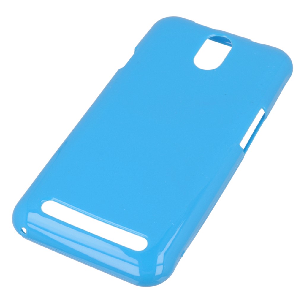Pokrowiec silikonowe etui BACK CASE niebieskie myPhone Fun 5