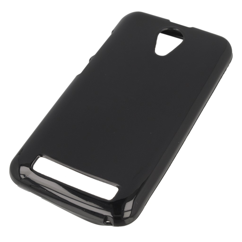 Pokrowiec oryginalne GO! silikonowe etui BACK CASE czarne myPhone GO!