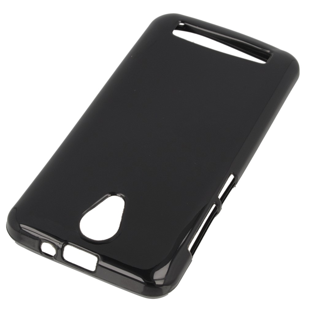 Pokrowiec oryginalne GO! silikonowe etui BACK CASE czarne myPhone GO! / 2