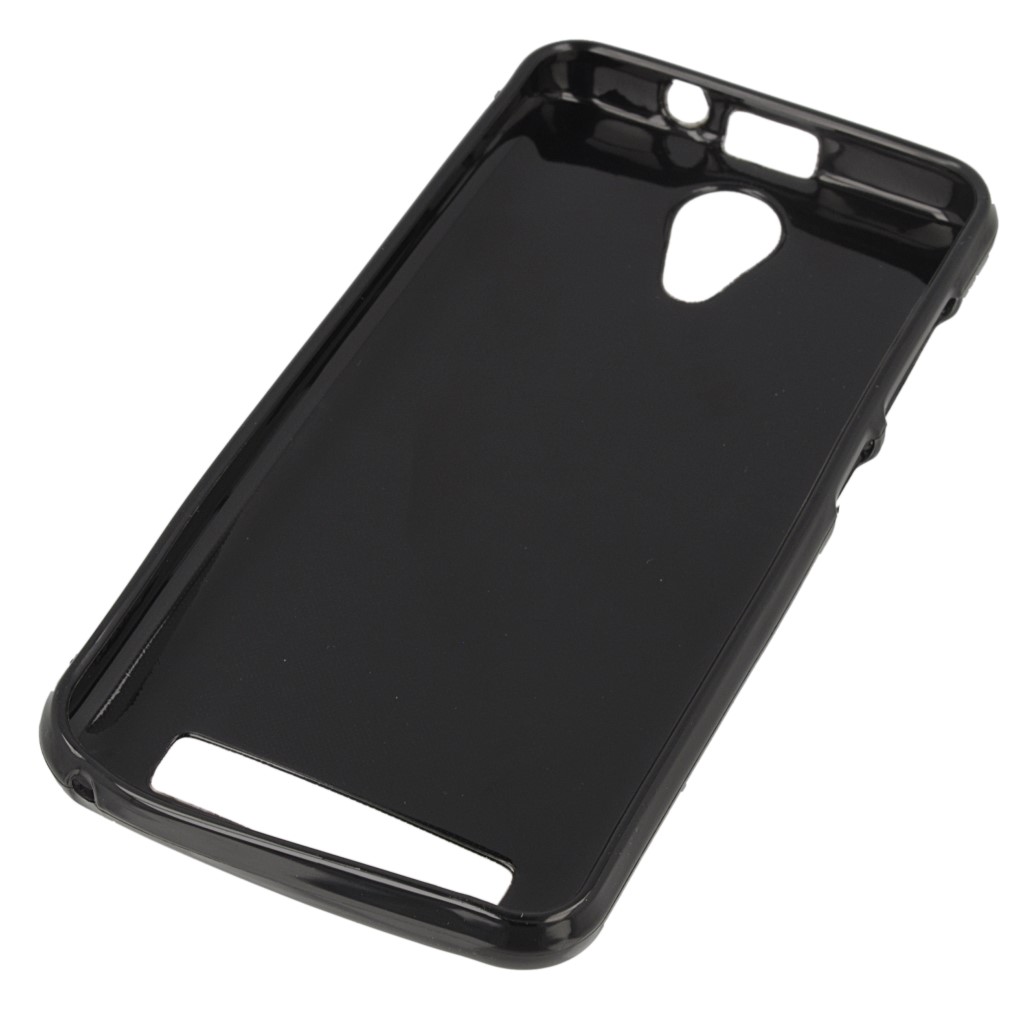 Pokrowiec oryginalne GO! silikonowe etui BACK CASE czarne myPhone GO! / 3