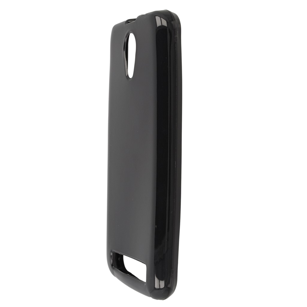 Pokrowiec oryginalne GO! silikonowe etui BACK CASE czarne myPhone GO! / 6