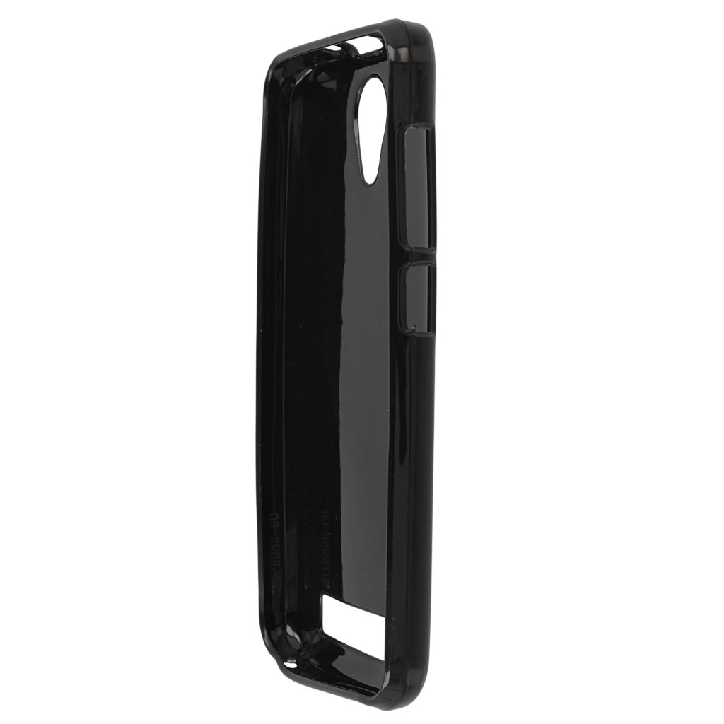 Pokrowiec oryginalne GO! silikonowe etui BACK CASE czarne myPhone GO! / 7