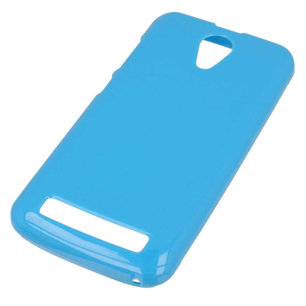 Pokrowiec oryginalne GO! silikonowe etui BACK CASE niebieskie myPhone GO!