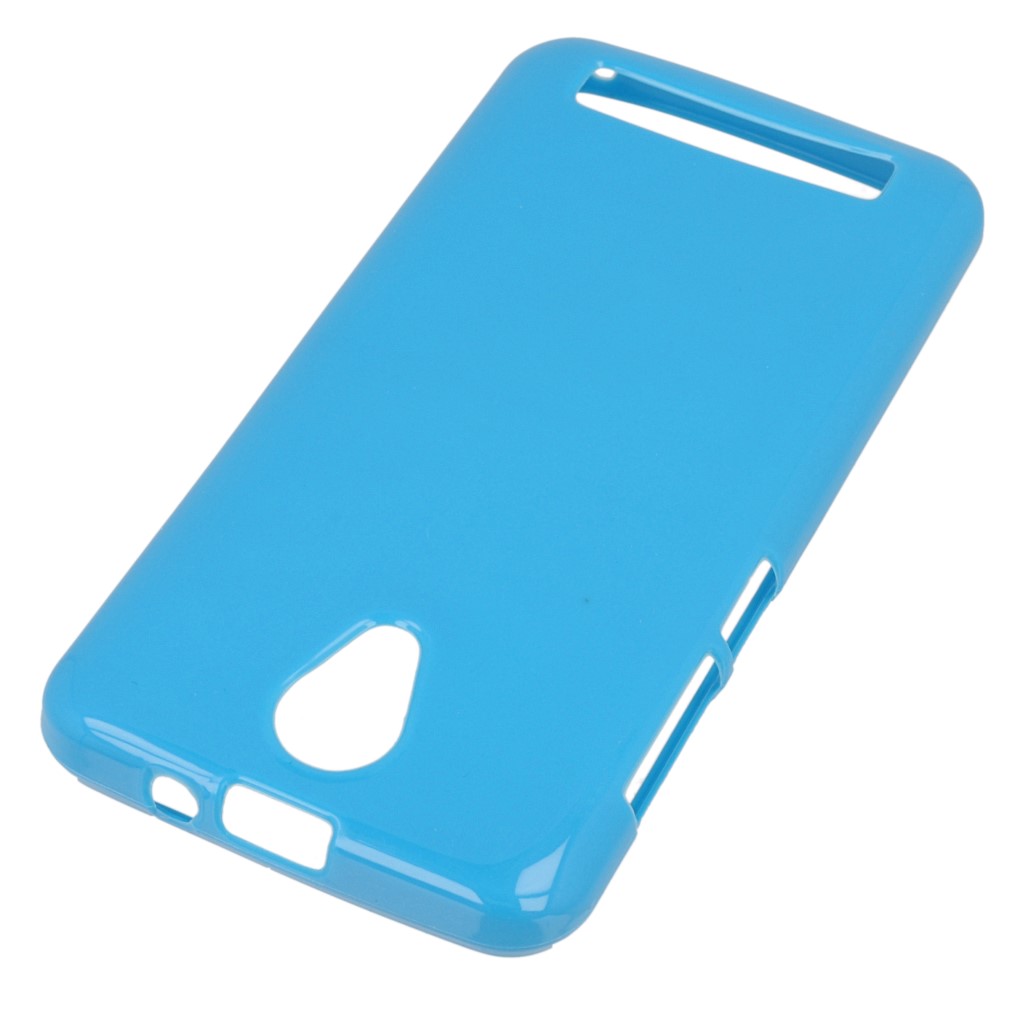 Pokrowiec oryginalne GO! silikonowe etui BACK CASE niebieskie myPhone GO! / 2