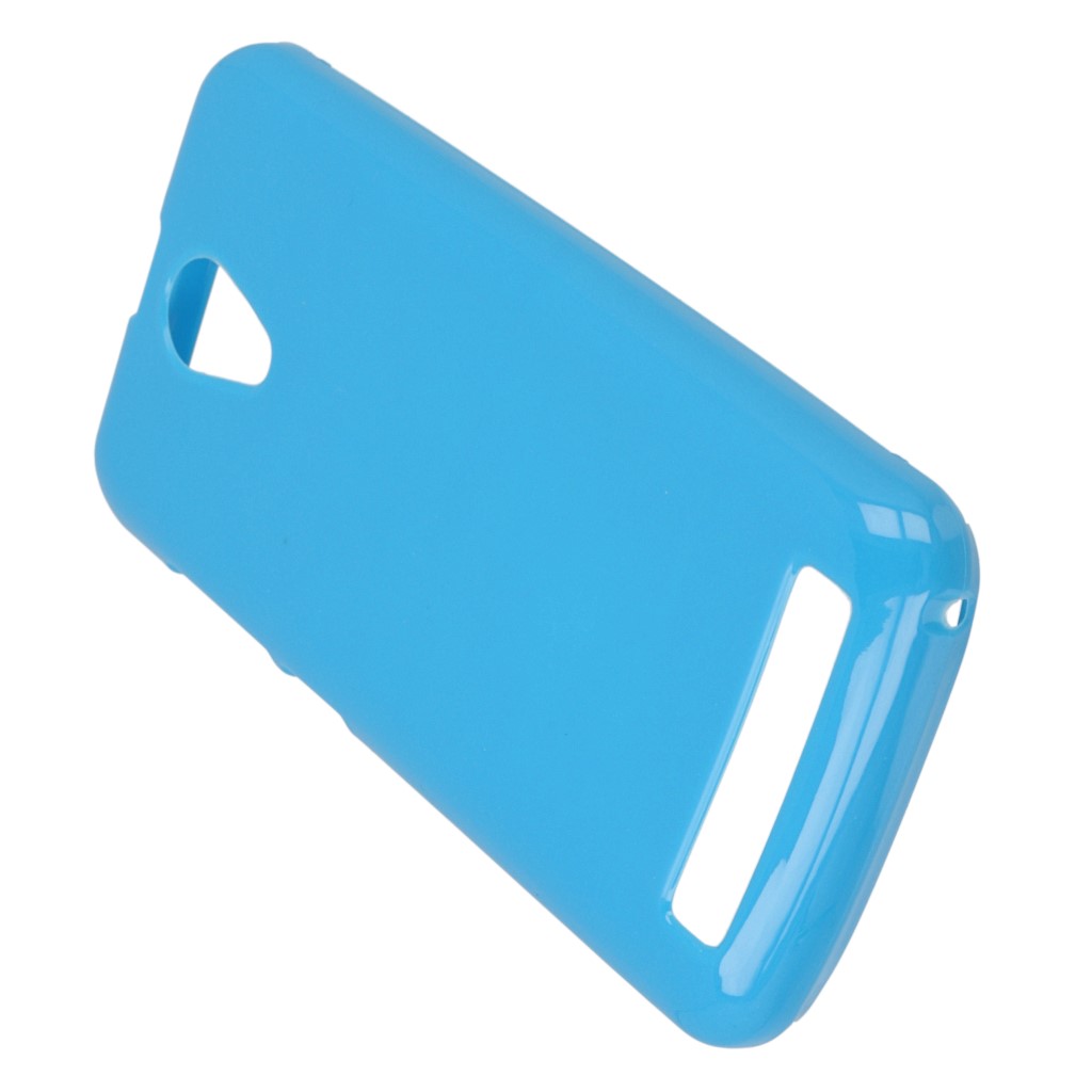 Pokrowiec oryginalne GO! silikonowe etui BACK CASE niebieskie myPhone GO! / 5