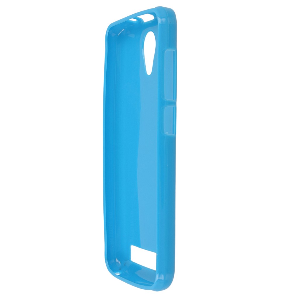 Pokrowiec oryginalne GO! silikonowe etui BACK CASE niebieskie myPhone GO! / 7