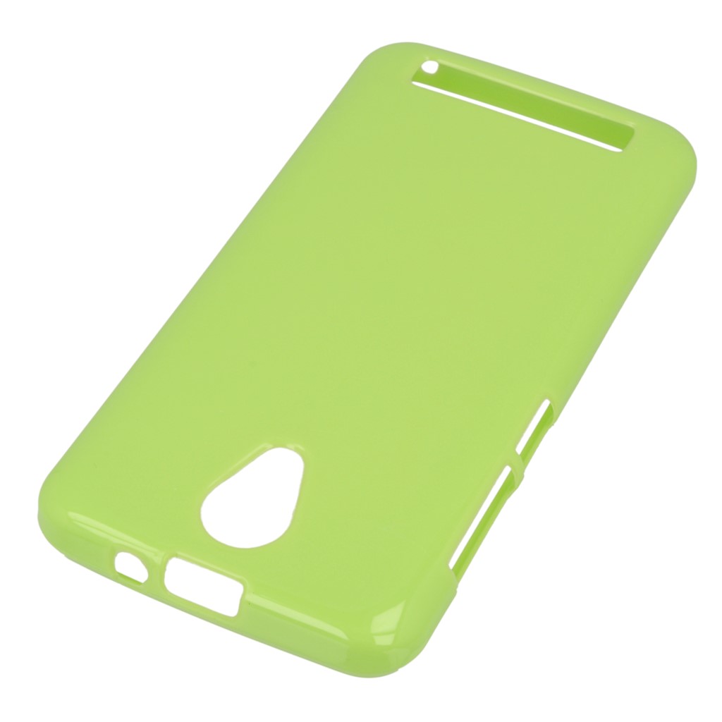 Pokrowiec silikonowe etui BACK CASE zielone myPhone GO! / 2