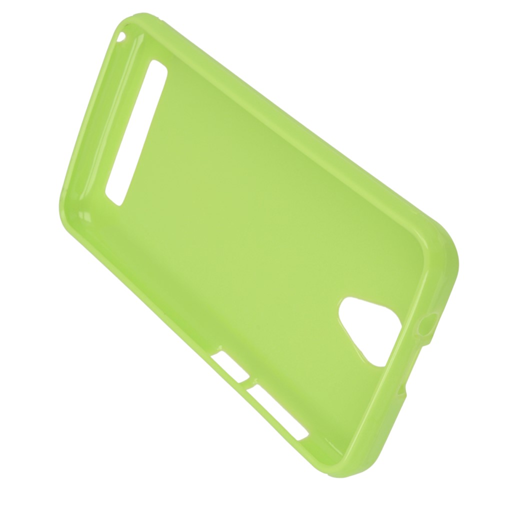 Pokrowiec silikonowe etui BACK CASE zielone myPhone GO! / 4