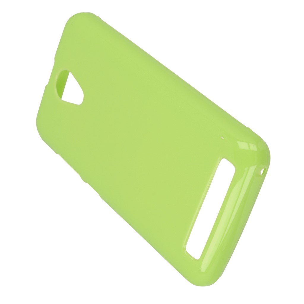 Pokrowiec silikonowe etui BACK CASE zielone myPhone GO! / 5