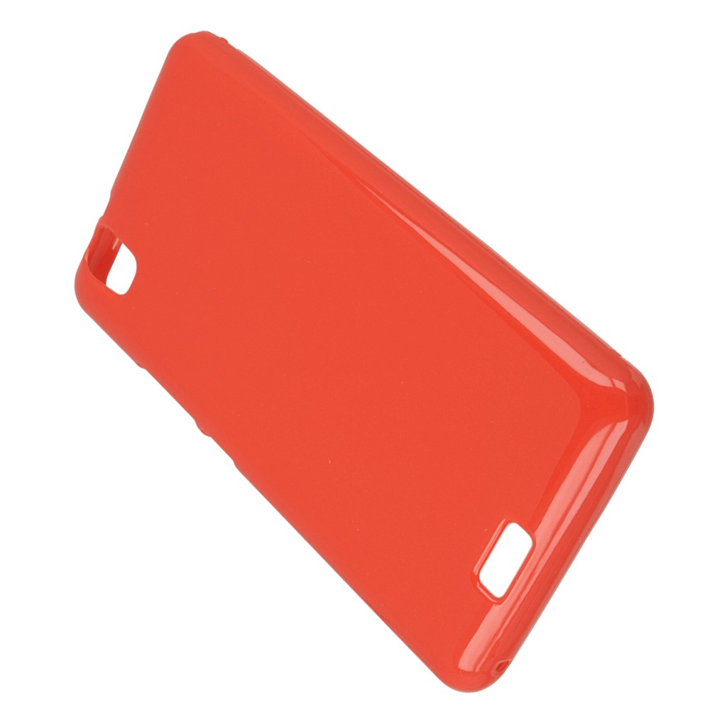 Pokrowiec oryginalne silikonowe etui BACK CASE czerwony myPhone Q-Smart Plus / 5